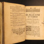 1699 – Life of Martin Luther – Juncker | First Edition Numismatics & Reformation
