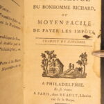 1777 – Poor Richards, Way to Wealth – Benjamin Franklin | Pennsylvania Constitution