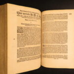 1566 – Works of Martin Luther | Protestant Reformation Commentary | Vellum Folio