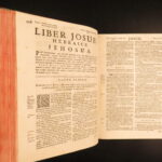 1715 – Vulgate Holy Bible | Biblia Sacra – Clement VIII, Sixtus V – Antwerp