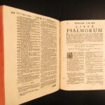 1715 – Vulgate Holy Bible | Biblia Sacra – Clement VIII, Sixtus V – Antwerp