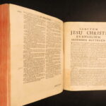 1715 – Vulgate Holy Bible | Biblia Sacra – Clement VIII, Sixtus V – Antwerp