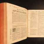 1715 – Vulgate Holy Bible | Biblia Sacra – Clement VIII, Sixtus V – Antwerp