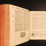 1715 – Vulgate Holy Bible | Biblia Sacra – Clement VIII, Sixtus V – Antwerp