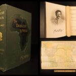 1890 Livingstone 1st ed In Darkest Africa Henry Stanley Emin Pasha Expedition