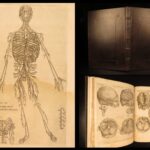 1553 Thomas Geminus – Anatomy of Andreas Vesalius Humani Corporis – First ed