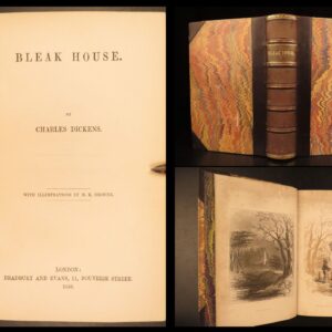 Bleak House – Charles Dickens – 1853 | First State, Illustrations by Phiz