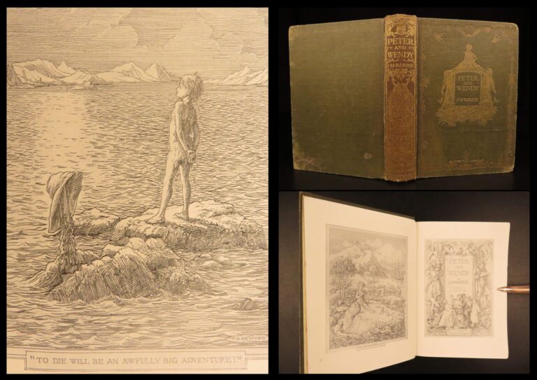 Image of Peter and Wendy – J.M. Barrie – 1911 | True First Printing Peter Pan