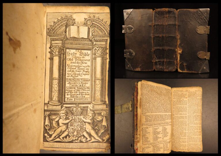 Image of 1684 – Holy Bible | Famous King James Bible – Bill, Hills, & Newcomb