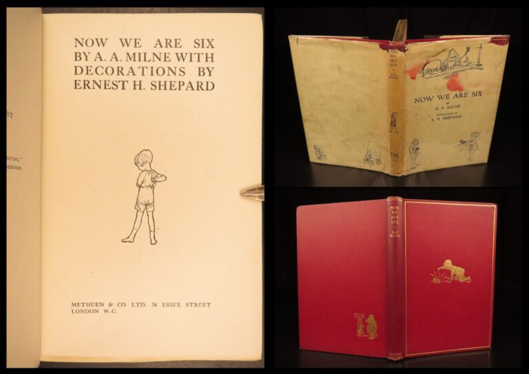 Image of 1927 – Now We Are Six – A.A. Milne | First Edition Winnie the Pooh