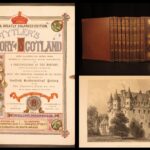 1875 – History of Scotland – Tytler | Maps, Portraits & Cathedrals – 9v Set