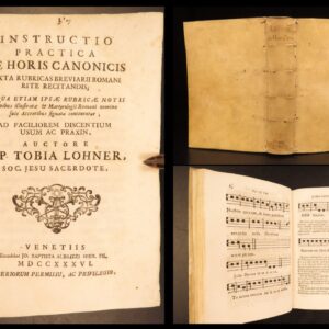 1734 – Catholic Doctrine Practices – Lohner | On the Sacraments & Canonical Hours