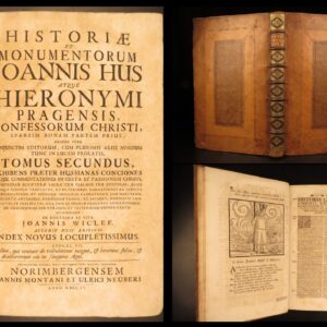 1715 – Works of Jan Hus & Saint Jerome | Reformation Hussite Sermon, John Wycliffe