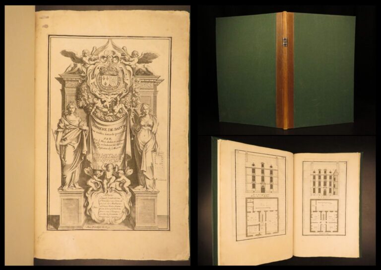 Image of 1725 – Famous French Architecture – Le Muet | Enormous Building Plans Folio