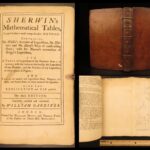 1742 – Mathematical Tables – Henry Sherwin | Famous Logarithms, Isaac Newton