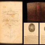 1794 – Biographical Magazine | Famous Portraits – da Vinci, Shakespeare, Newton