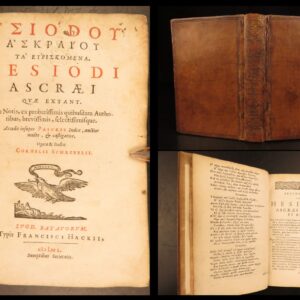 1650 – Works of Hesiod | Theogony, Works and Days, Shield of Heracles | Latin & Greek
