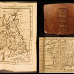 1781 – Universal Geography – Claude Buffier | Atlas & 18 Maps – California Island!