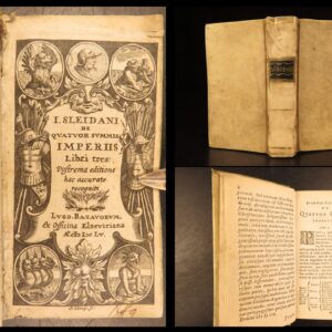 1655 – Four Empires – John Sleidan | Persia, Greece, Holy Roman Empire, Rome