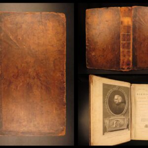 1786 – Samuel Johnson – Dictionary of English Language | Enormous First Edition