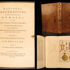 1787 – Rational Recreations | Magic Tricks, Optics Secrets, Illustrated Gadgets