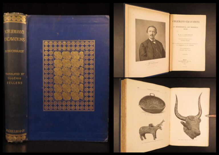 Image of 1891 – Schliemann Excavations | First Edition Archaeology – Hissarlik Discoveries