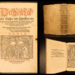 1567 – Works of Martin Luther | Protestant Reformation Commentary | Vellum Folio