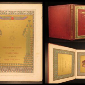 1865 – History of Joseph and His Brethren – Owen Jones | Illuminated Victorian Chromolithographs