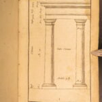 1632 – Five Orders of Architecture, Vignola | 50 Illustrated Full-Page Engravings