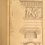 1632 – Five Orders of Architecture, Vignola | 50 Illustrated Full-Page Engravings