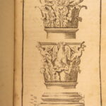 1632 – Five Orders of Architecture, Vignola | 50 Illustrated Full-Page Engravings