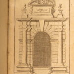 1632 – Five Orders of Architecture, Vignola | 50 Illustrated Full-Page Engravings
