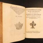 1655 – Works of Galileo | Physics – Floating Bodies, Riposta, Hydrostatics