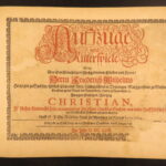 1658 – German Festival Book | Friedrich Wilhelm, Knights Tournament & Processional