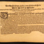 1658 – German Festival Book | Friedrich Wilhelm, Knights Tournament & Processional