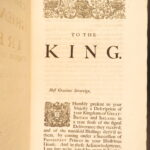 1722 – William Camden’s Britannia | Illustrated England & Ancient Coins – 2v