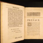 1722 – William Camden’s Britannia | Illustrated England & Ancient Coins – 2v