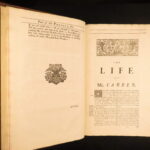 1722 – William Camden’s Britannia | Illustrated England & Ancient Coins – 2v