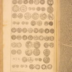 1722 – William Camden’s Britannia | Illustrated England & Ancient Coins – 2v