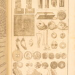 1722 – William Camden’s Britannia | Illustrated England & Ancient Coins – 2v