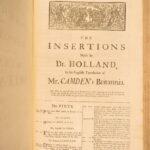 1722 – William Camden’s Britannia | Illustrated England & Ancient Coins – 2v