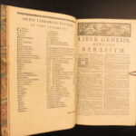 1751 – Vulgate Holy Bible | Biblia Sacra – Clement VIII, Sixtus V – Avignon