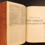 1751 – Vulgate Holy Bible | Biblia Sacra – Clement VIII, Sixtus V – Avignon