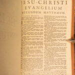 1751 – Vulgate Holy Bible | Biblia Sacra – Clement VIII, Sixtus V – Avignon