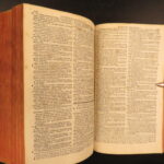 1751 – Vulgate Holy Bible | Biblia Sacra – Clement VIII, Sixtus V – Avignon