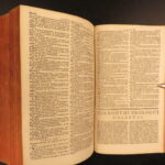 1751 – Vulgate Holy Bible | Biblia Sacra – Clement VIII, Sixtus V – Avignon