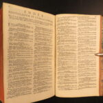 1751 – Vulgate Holy Bible | Biblia Sacra – Clement VIII, Sixtus V – Avignon