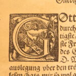 1535 – Martin Luther – Commentary on Isaiah | German First Edition from Wittenberg