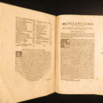 1538 – Works of Lucian of Samosata | Greco-Roman Mythology – Erasmus Translation