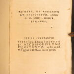 1564 – Hebrew Dictionary – Sebastian Munster | Jewish Grammar, Rabbi Kimhi